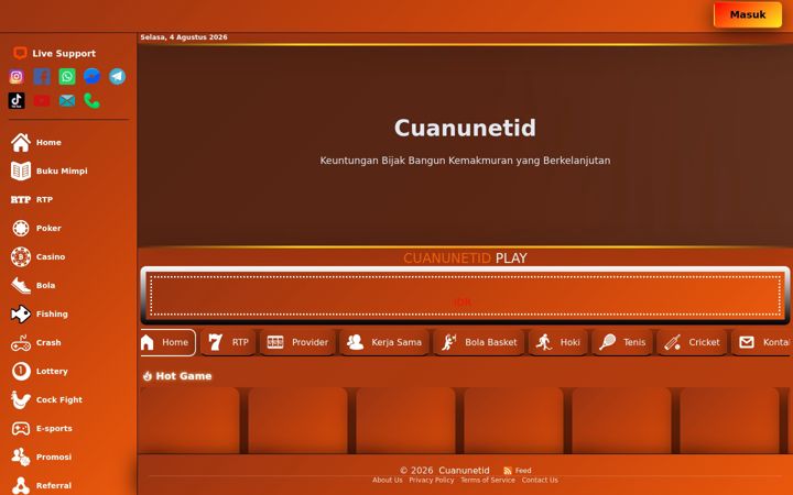 Screenshot of cuanunetid.org