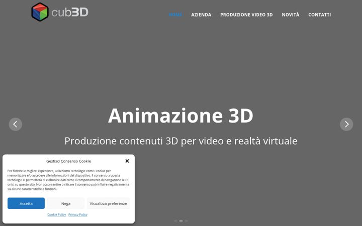 Screenshot of cub3d.it
