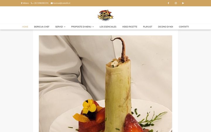 Screenshot of cubalife.it