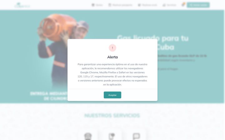 Screenshot of cubamax.com