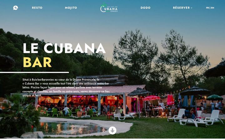 Screenshot of cubanabaronnies.com
