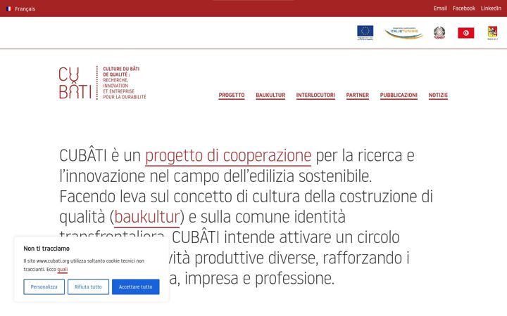 Screenshot of cubati.org