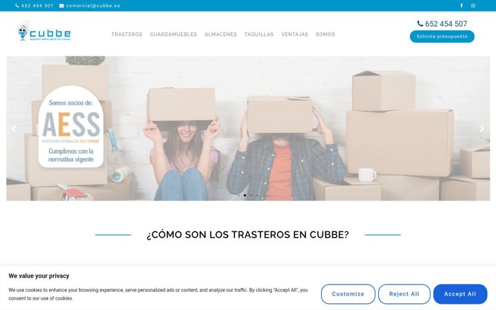 Screenshot of cubbe.es