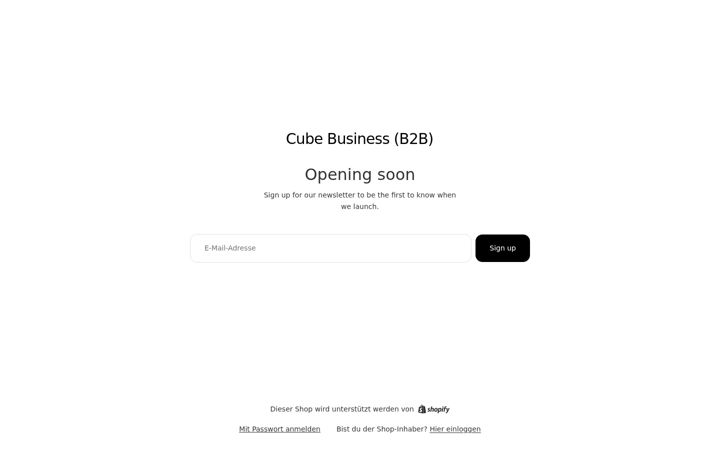 Screenshot of cube-business.de