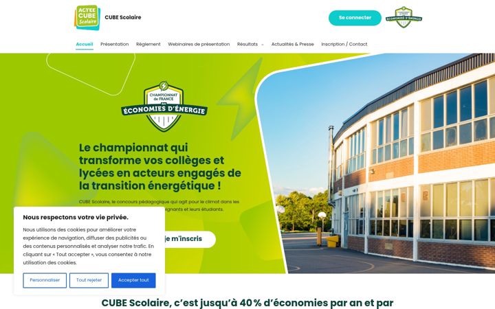 Screenshot of cube-s.org