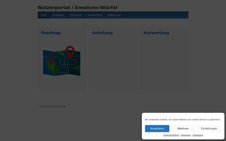 Screenshot of cube.2ix.de
