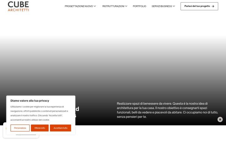 Screenshot of cubearchitetti.com