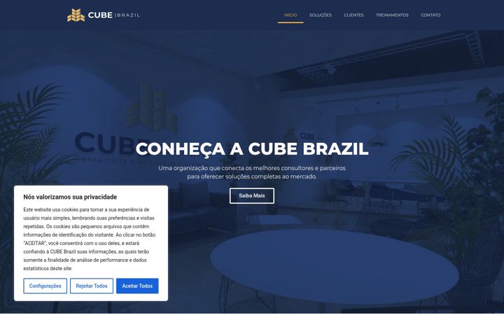 Screenshot of cubebrazil.com