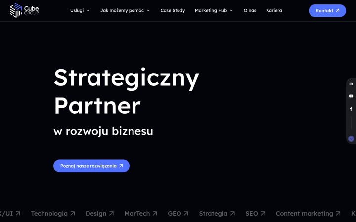 Screenshot di cubegroup.pl