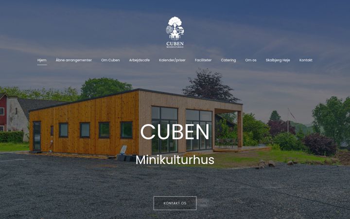 Screenshot of cuben.dk