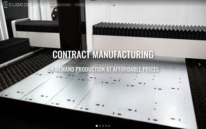 Screenshot of cubeor.com
