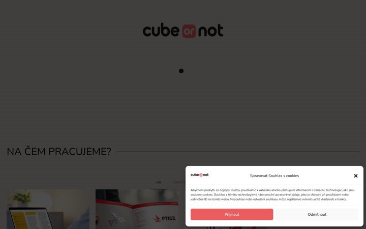 Captura de ecrã de cubeornot.cz