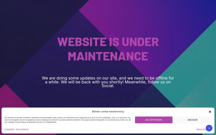 Screenshot of cubesolutions.be