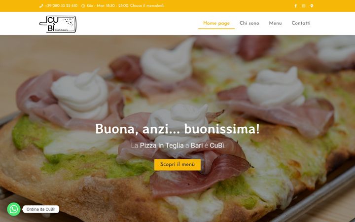 Screenshot of cubibari.it
