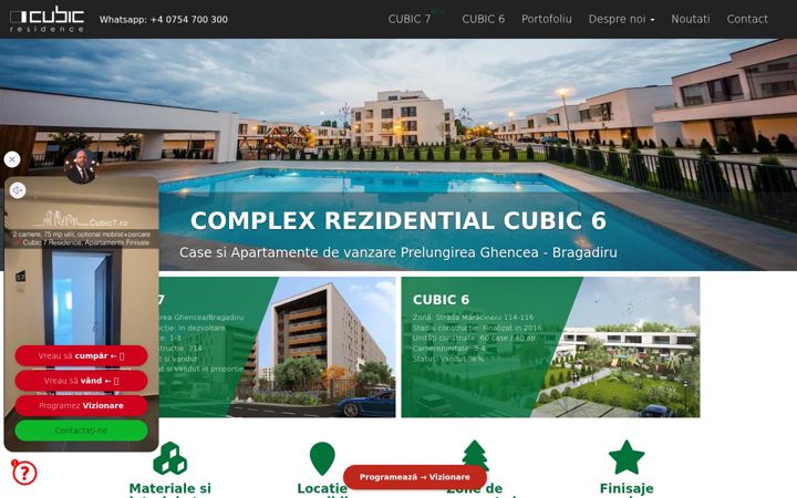 Screenshot of cubic7.ro