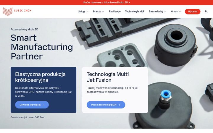 Screenshot of cubicinch.pl