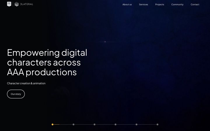 Screenshot του cubicmotion.com