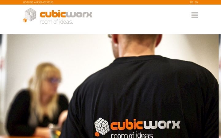 Screenshot of cubicworx.de