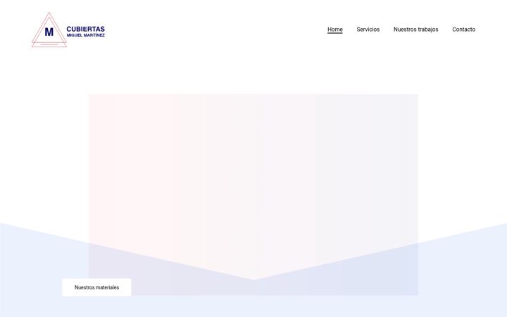 Screenshot of cubiertasmiguelmartinez.es
