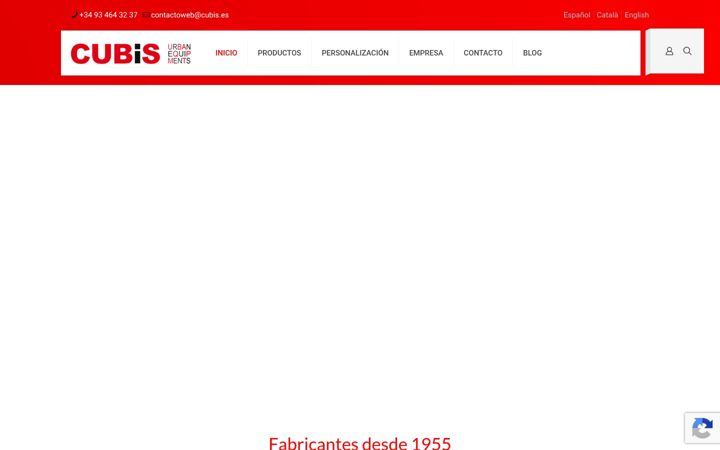Screenshot of cubis.es