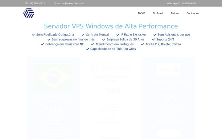 Screenshot of cubo.net.br