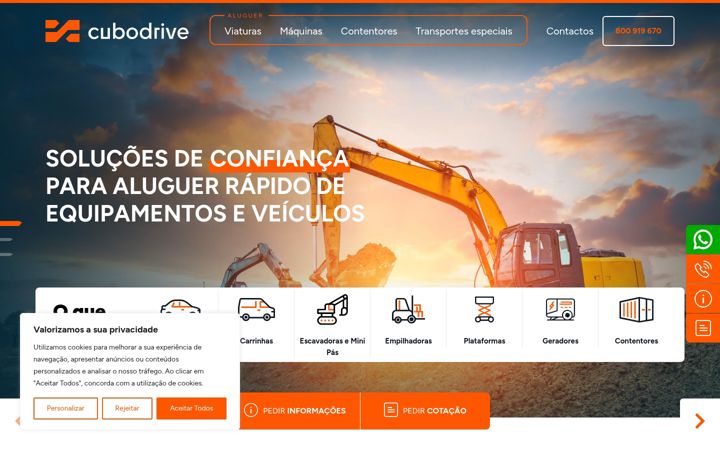 Screenshot of cubodrive.pt