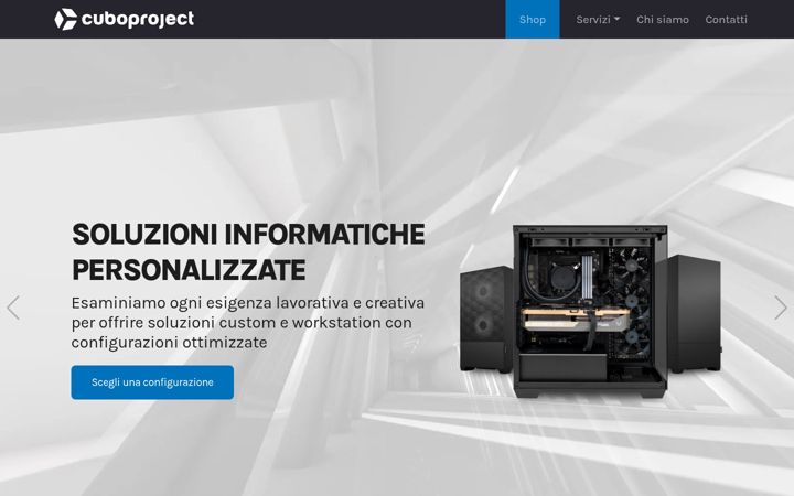 Screenshot of cuboproject.com