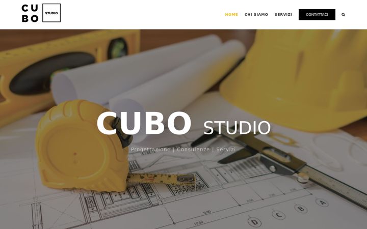 Screenshot of cubostudio.it