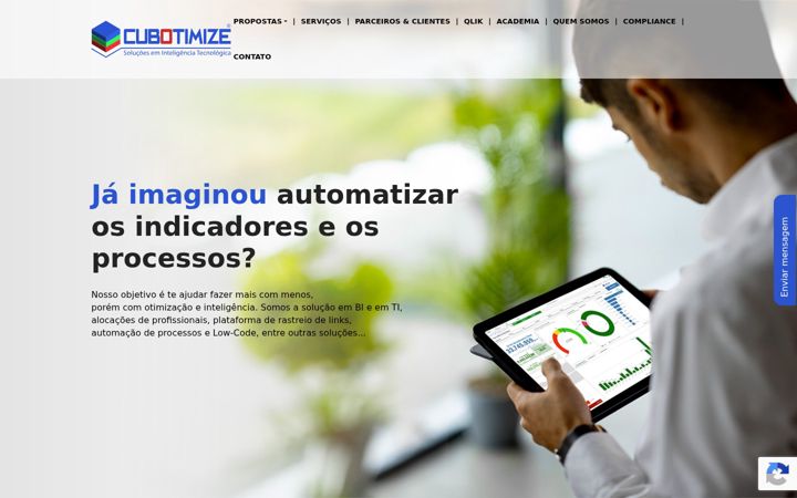 Screenshot of cubotimize.com