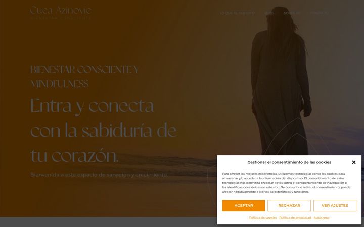 Screenshot of cucaazinovic.com
