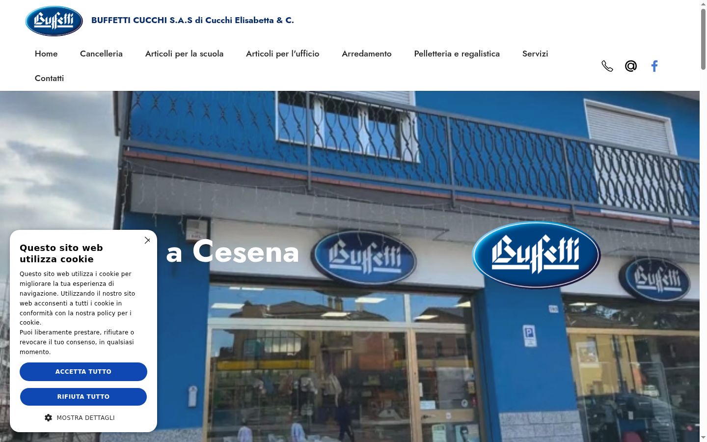 Screenshot des Einwilligungsbanners vor jeglicher Interaktion