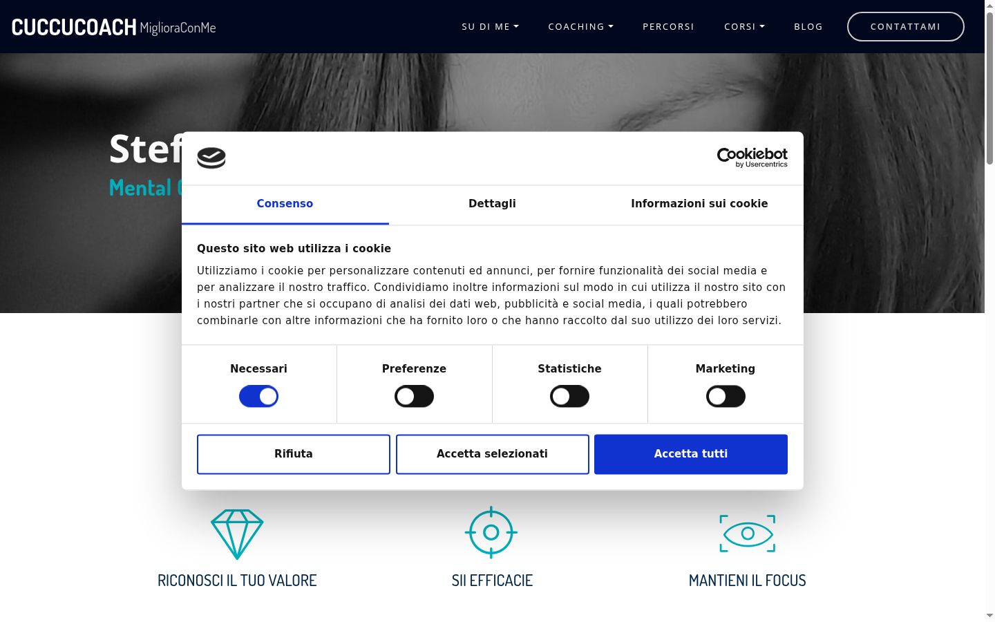 Zrzut ekranu banera zgody wyświetlanego przed jakąkolwiek interakcją