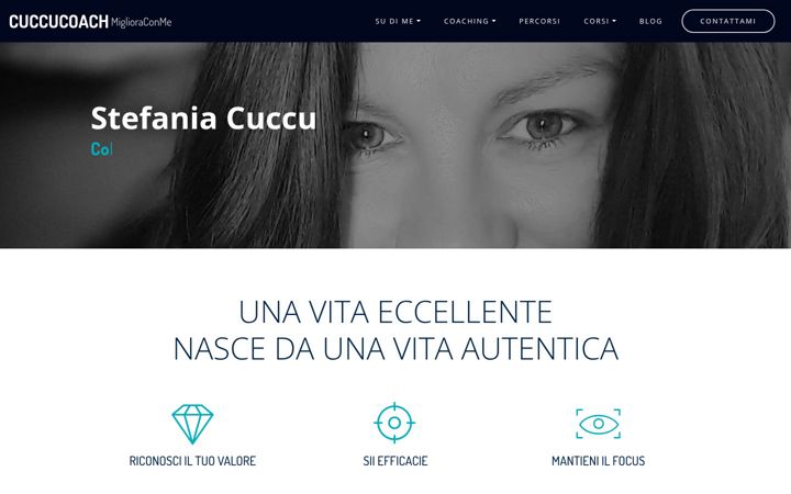 Screenshot of cuccucoach.it