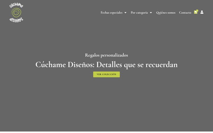 Screenshot of cuchamedisenos.es