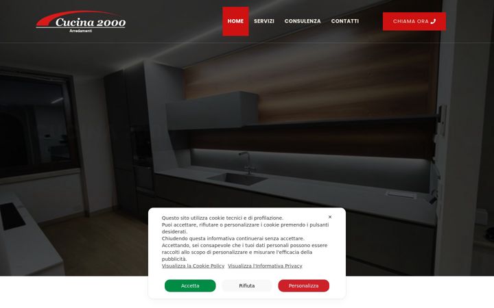 Screenshot of cucina2000arredamenti.it