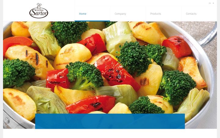 Screenshot of cucinasartor.com