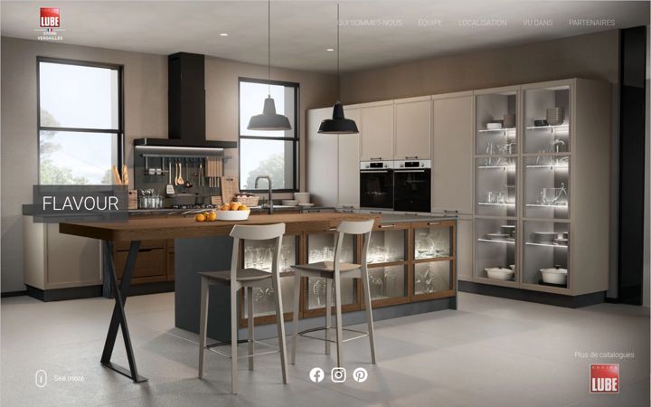 Screenshot of cucinelubeversailles.fr
