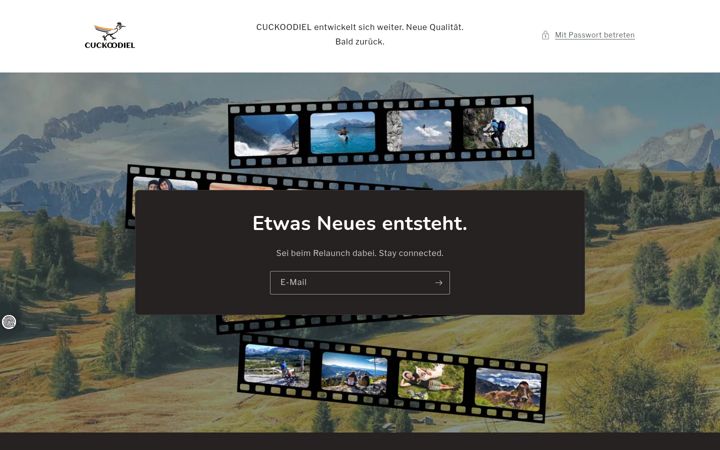 Screenshot of cuckoodiel.de