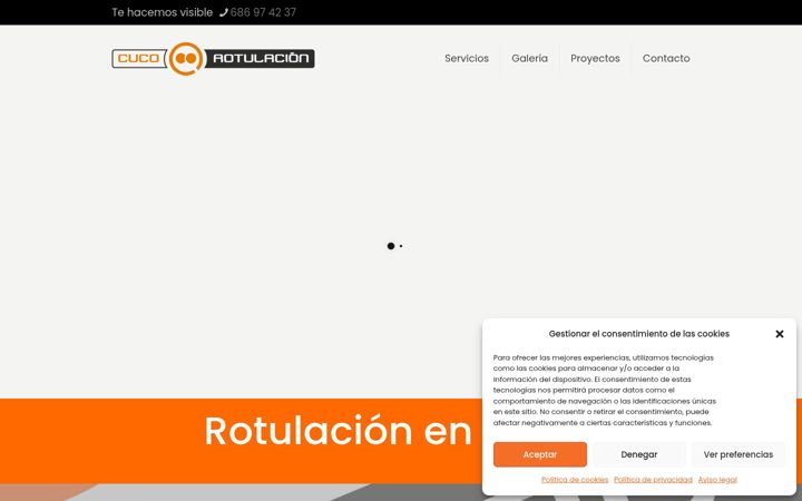 Screenshot of cucorotulacion.com