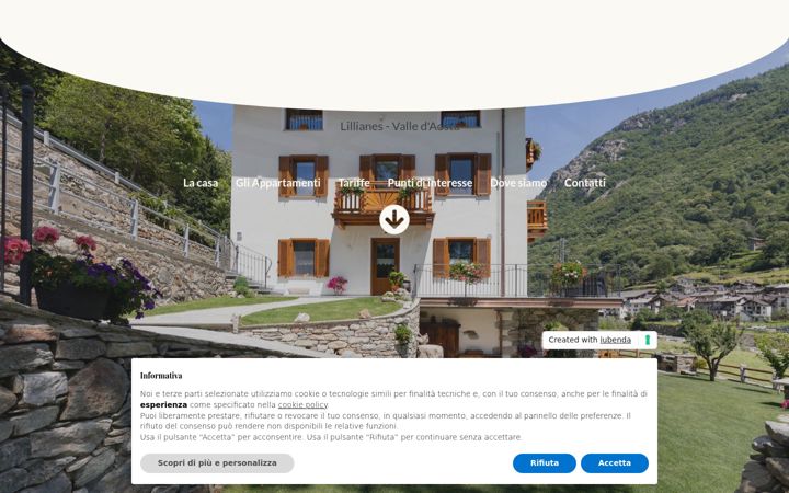Screenshot of cucuappartamenti.it