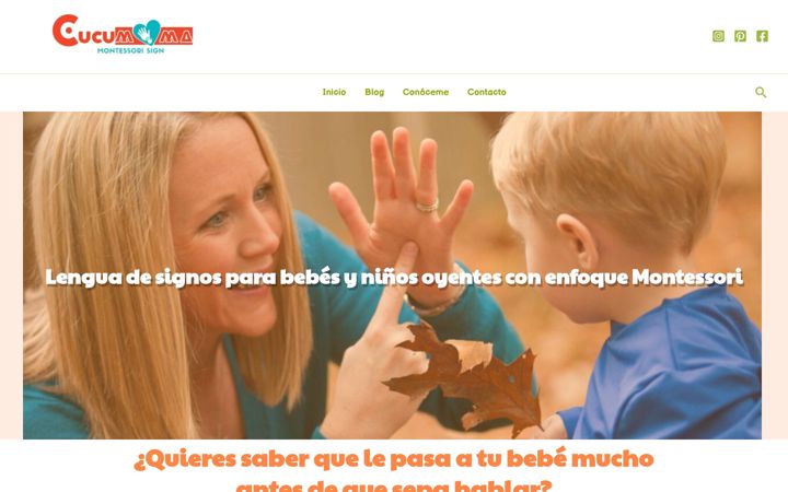 Screenshot of cucumama.com