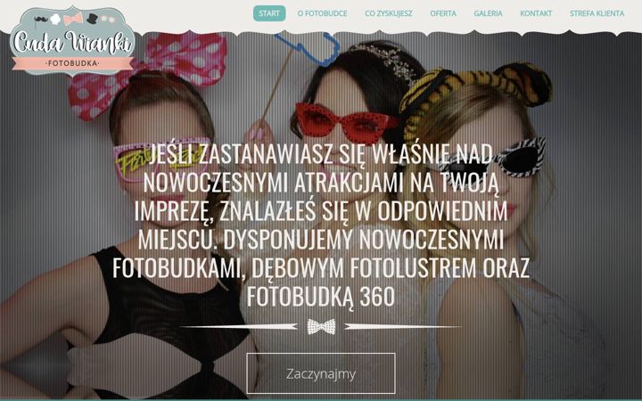 Екранна снимка на cudawiankifoto.pl