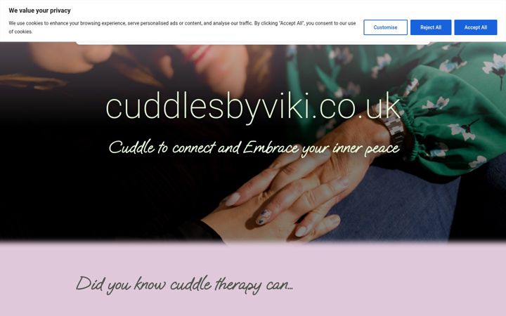 Skærmbillede af cuddlesbyviki.co.uk