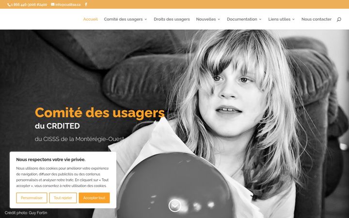 Screenshot of cuditsa.ca