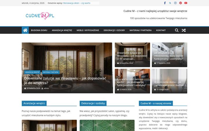 Screenshot of cudne-m.pl
