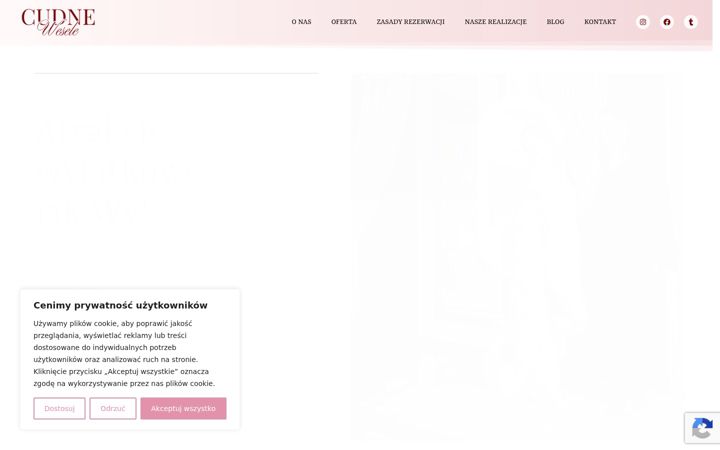 Screenshot of cudnewesele.com.pl