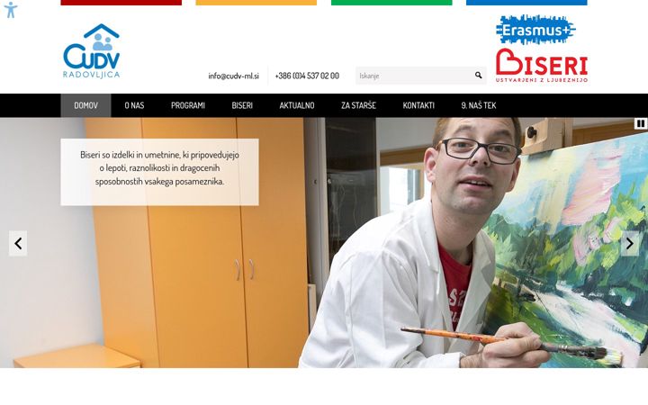 Screenshot von cudv-ml.si