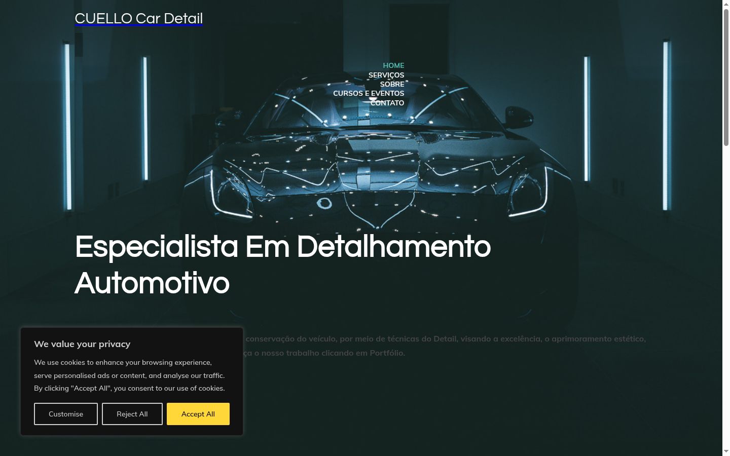Screenshot tal-banner tal-kunsens muri qabel kwalunkwe interazzjoni