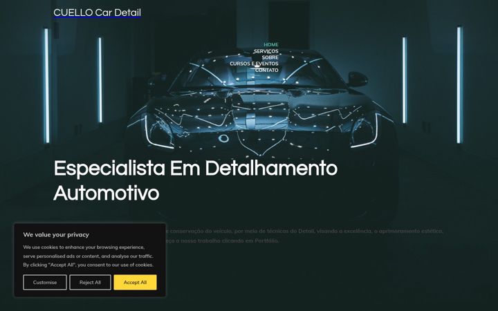 Snímek obrazovky cuellocardetail.com.br