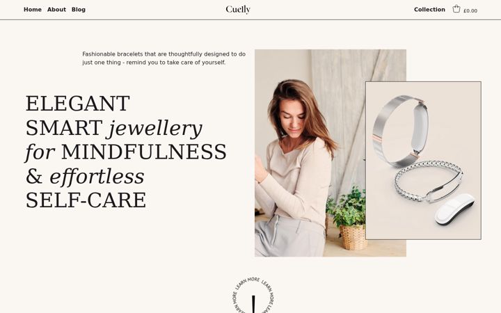 Screenshot of cuelly.com